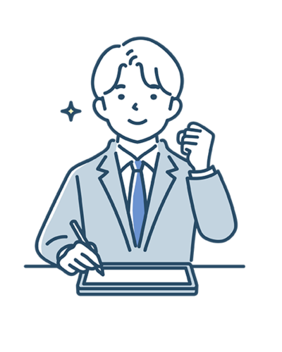 勉強をする中学生